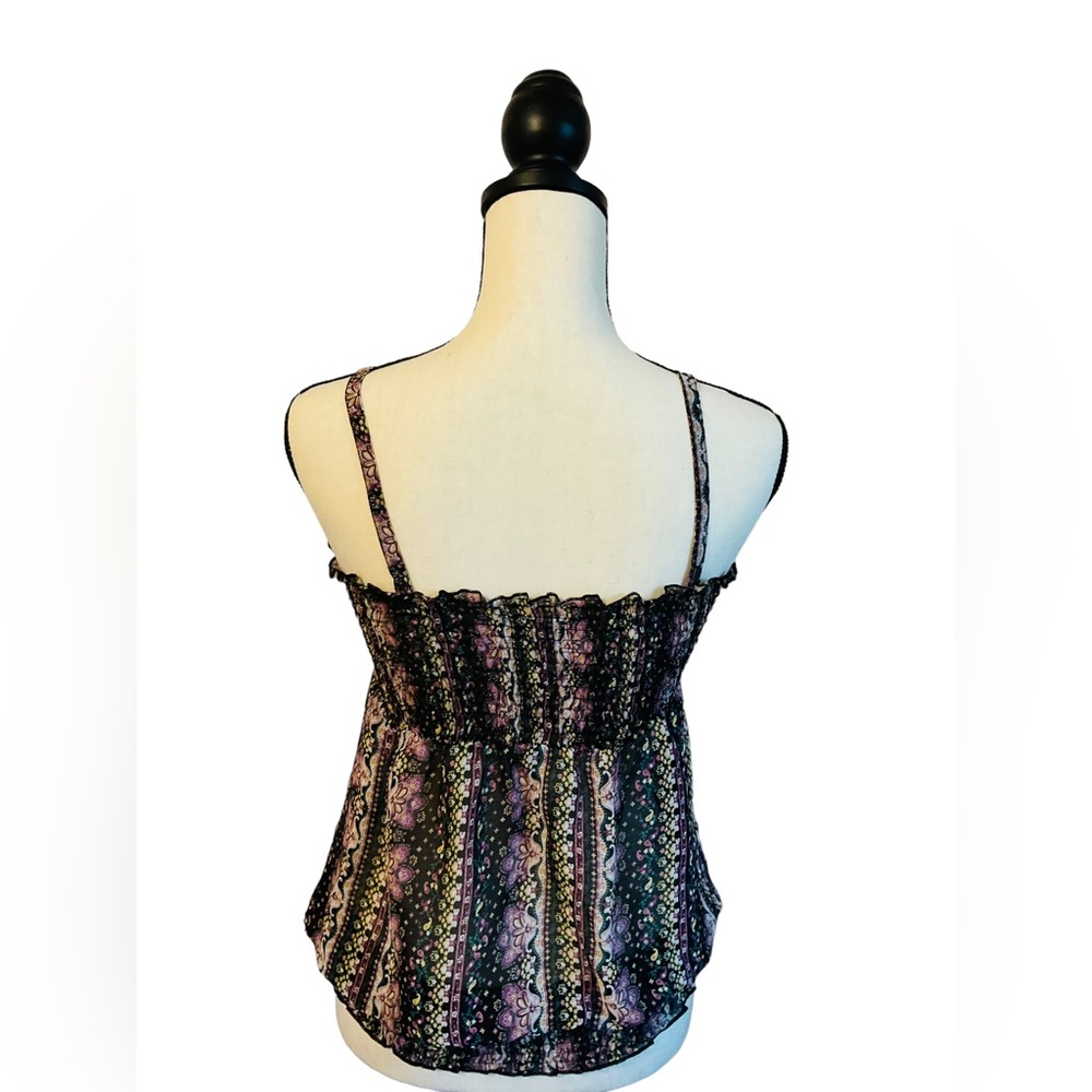 Xhiliration Bohemian Tank Top Size XS - Picture 4 of 9